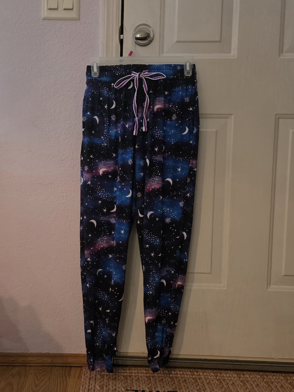 NEW Simply Stated Small Womens Night Sky Jogger /Lounge Pants